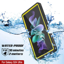 Load image into Gallery viewer, Galaxy S24 Ultra Waterproof/ Antichoc [Série Extrême] Avec Coque Protectrice d'Écran [Jaune]
