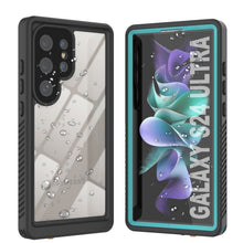 Load image into Gallery viewer, Étui protecteur d'écran pour Galaxy S24 Ultra étanche / antichoc / anti-neige [Série Extrême] [Teal]
