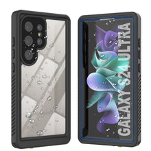 Load image into Gallery viewer, Galaxy S24 Ultra Résistant à l'eau et aux chocs [Série Extrême] Avec Étui Protecteur d'Écran [Bleu Marine]
