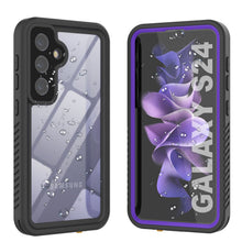 Load image into Gallery viewer, Coque protectrice Slim de la série extrême pour Galaxy S24 résistante à l'eau et aux chocs [violet]

