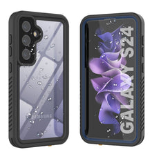 Load image into Gallery viewer, Samsung Galaxy S24 Étui résistant à l'eau et aux chocs [Série Extrême] avec protecteur d'écran [Bleu marine]
