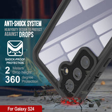 Load image into Gallery viewer, Étui Slim de la série Extreme, résistant à l'eau, aux chocs, à la neige et à la saleté pour Galaxy S24 [Bleu clair]
