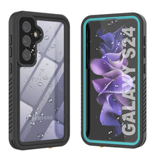 Load image into Gallery viewer, Protège-écran Galaxy S24 étanche/antichoc/étanche à la neige [Série Extrême] - Coque [Teal]
