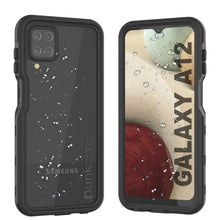 Load image into Gallery viewer, Coque étanche Galaxy A12 PunkCase StudStar Black, fine, sous-marine jusqu'à 6,6 pieds, résistante aux chocs/neige IP68.
