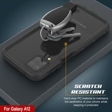 Load image into Gallery viewer, Coque étanche Galaxy A12 PunkCase StudStar Black, fine, sous-marine jusqu'à 6,6 pieds, résistante aux chocs/neige IP68.
