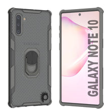 Load image into Gallery viewer, Coque Punkcase Galaxy Note 10 [Série Magnetix 2.0] Étui transparent en TPU de protection avec béquille [Gris]
