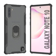 Load image into Gallery viewer, Coque Punkcase pour Galaxy Note 10 [Série Magnetix 2.0] Coque de protection transparente en TPU avec béquille [Noir]
