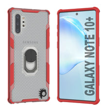 Load image into Gallery viewer, Étui Punkcase Galaxy Note 10 Plus [Série Magnetix 2.0] Coque TPU Transparente de Protection avec Support déployable [Rouge]
