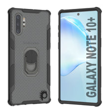 Load image into Gallery viewer, Coque Punkcase Galaxy Note 10 Plus [Série Magnetix 2.0] Étui transparent en TPU de protection avec béquille [Noir]
