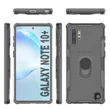 Load image into Gallery viewer, Coque Punkcase pour Samsung Galaxy Note 10 Plus [Série Magnetix 2.0] Clear Protection en TPU avec Support [Gris]
