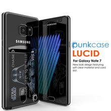 Load image into Gallery viewer, Étui Galaxy Note FE, Série Noire LUCID de PUNKCASE®| Fente pour carte | Protecteur d&#39;écran SHIELD | Ultra ajusté
