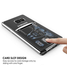 Load image into Gallery viewer, Coque Galaxy Note FE, Série PUNKCASE® LUCID Silver | Fente pour carte | Protecteur d&#39;écran SHIELD | Ultra fin.
