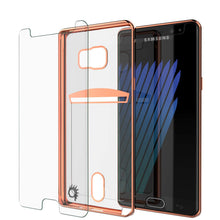Load image into Gallery viewer, Étui Galaxy Note FE, Série PUNKCASE® LUCID Rose Gold | Porte-cartes | Protecteur d&#39;écran SHIELD | Ultra ajusté

