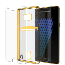 Load image into Gallery viewer, Étui Galaxy Note FE, série PUNKCASE® LUCID Gold | Emplacement pour carte | Protecteur d&#39;écran SHIELD | Ajustement ultra
