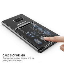 Load image into Gallery viewer, Étui Galaxy Note FE, Série Noire LUCID de PUNKCASE®| Fente pour carte | Protecteur d&#39;écran SHIELD | Ultra ajusté
