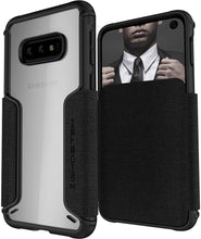 Charger l&#39;image dans la galerie, Étui portefeuille Galaxy S10e | Série Exec 3 [Noir]
