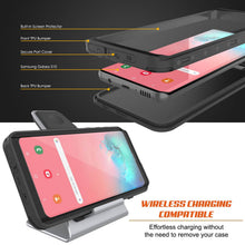 Load image into Gallery viewer, Étui étanche Galaxy A10e PunkCase StudStar Noir mince 6.6ft Sous-marin IP68 Résistant aux chocs/neige
