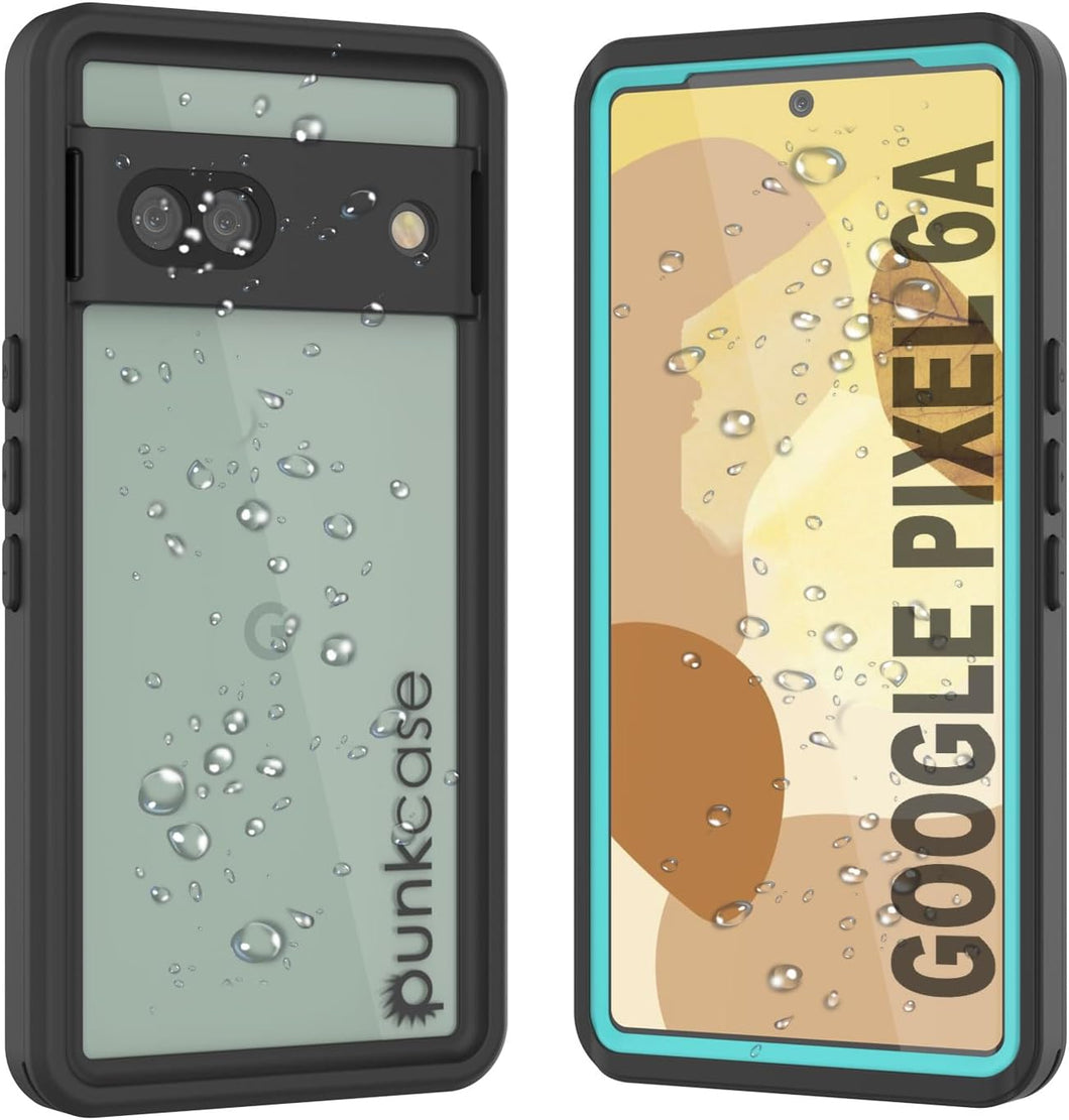 Étui étanche IP68 pour Google Pixel 6a, Punkcase [Teal] [Série Extreme] [Ajustement Slim]
