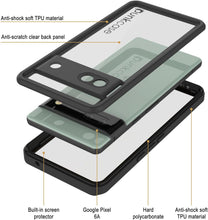 Charger l&#39;image dans la galerie, Étui étanche IP68 Google Pixel 6a, Punkcase [Noir] [Série Extreme] [Ajustement mince]
