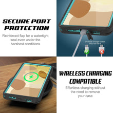 Charger l&#39;image dans la galerie, Étui étanche IP68 pour Google Pixel 6a, Punkcase [Teal] [Série Extreme] [Ajustement Slim]
