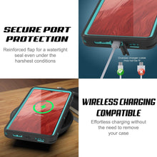 Charger l&#39;image dans la galerie, Étui étanche IP68 pour Google Pixel 7a, Punkcase [Turquoise] [Série Extreme] [Ajustement mince]
