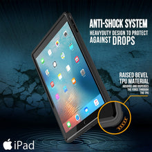 Load image into Gallery viewer, Étui iPad Pro 11 imperméable IP68, Punkcase [Noir] [Série StudStar] [Slim Fit]
