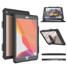 Load image into Gallery viewer, Étui iPad 10.2 étanche IP68, Punkcase [Noir] [Série StudStar] [Slim Fit]
