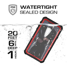 Load image into Gallery viewer, Coque iPhone Xr, série Nautical de Ghostek pour iPhone Xr, coque robuste et résistante | ROUGE

