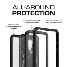 Load image into Gallery viewer, Coque iPhone Xr, série Nautical Ghostek pour iPhone Xr Coque robuste et résistante | NOIR
