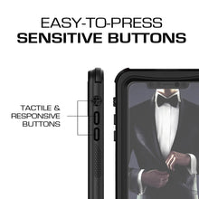 Load image into Gallery viewer, Coque iPhone Xr, série Nautical Ghostek pour iPhone Xr Coque robuste et résistante | NOIR
