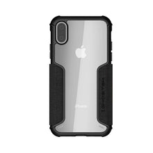 Charger l&#39;image dans la galerie, Coque iPhone Xs Max, Ghostek Exec 3 Series pour iPhone Xs Max / iPhone Pro Étui Portefeuille de Protection [NOIR]
