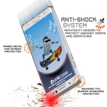 Charger l'image dans la galerie, Étui pour téléphone portable Punkcase® LUCID 2.0 Série Crystal Black avec protecteur d'écran PUNK SHIELD | Très ajusté
