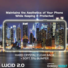 Charger l'image dans la galerie, Étui pour téléphone portable Punkcase® LUCID 2.0 Série Crystal Black avec protecteur d'écran PUNK SHIELD | Très ajusté
