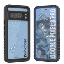 Charger l&#39;image dans la galerie, Étui étanche pour Google Pixel 8 Pro, Punkcase [Série Extrême] Coque de protection avec protecteur d&#39;écran intégré [Bleu marine]
