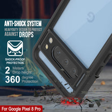 Charger l&#39;image dans la galerie, Coque étanche pour Google Pixel 8 Pro, Punkcase [Série Extrême] Protection de l&#39;armure avec protecteur d&#39;écran intégré [Vert clair]
