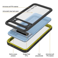 Charger l&#39;image dans la galerie, Coque étanche pour Google Pixel 8 Pro, Punkcase [Série Extrême] Protection renforcée avec protecteur d&#39;écran intégré [Jaune]
