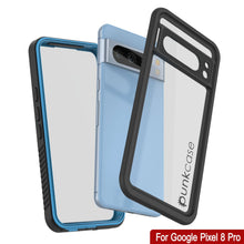 Load image into Gallery viewer, Étui étanche Google Pixel 8 Pro, Punkcase [Série Extreme] Coque protectrice avec protecteur d&#39;écran intégré [Bleu clair]
