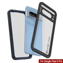 Charger l&#39;image dans la galerie, Étui étanche pour Google Pixel 8 Pro, Punkcase [Série Extrême] Coque de protection avec protecteur d&#39;écran intégré [Bleu marine]
