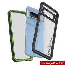 Charger l&#39;image dans la galerie, Coque étanche pour Google Pixel 8 Pro, Punkcase [Série Extrême] Protection de l&#39;armure avec protecteur d&#39;écran intégré [Vert clair]
