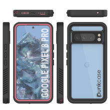 Load image into Gallery viewer, Étui étanche Google Pixel 8 Pro, Punkcase [Série Extrême] Coque d&#39;armure avec protecteur d&#39;écran intégré [Rose]
