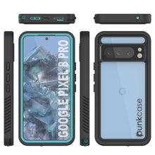 Charger l&#39;image dans la galerie, Coque étanche pour Google Pixel 8 Pro, Punkcase [Série Extrême], avec protection d&#39;écran intégrée [Teal].
