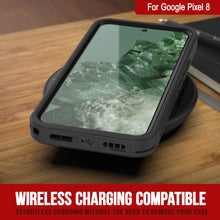 Charger l&#39;image dans la galerie, Étui étanche pour Google Pixel 8, Punkcase [Série Extreme] Coque blindée avec protection d&#39;écran intégrée [Noir]
