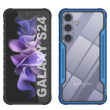 Load image into Gallery viewer, Coque de protection Punkcase S24 Armor Stealth, niveau militaire, avec plusieurs épaisseurs [Bleu marine]
