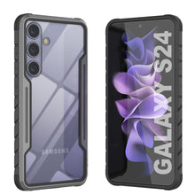 Charger l&#39;image dans la galerie, Coque de protection militaire Punkcase S24 Armor Stealth, avec revêtement multicouche [gris-noir]
