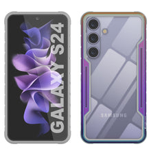 Load image into Gallery viewer, Coque de protection Punkcase S24 Armor Stealth de qualité militaire avec plusieurs couches [Rainbow]
