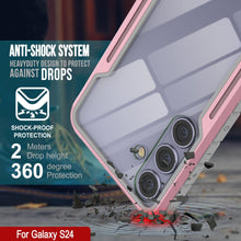 Load image into Gallery viewer, Coque de protection Punkcase S24 Armor Stealth de qualité militaire à plusieurs couches [Rose-Gold]
