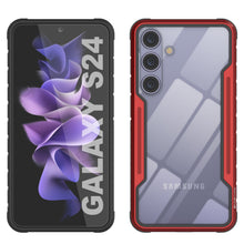 Load image into Gallery viewer, Punkcase S24 Armure Stealth Coque de Protection de Niveau Militaire à Plusieurs Couches [Rouge]
