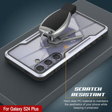 Load image into Gallery viewer, Punkcase S24+ Plus Étui blindé Stealth Coque protectrice de qualité militaire à plusieurs couches [blanc]
