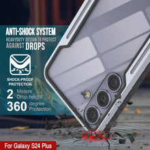 Load image into Gallery viewer, Punkcase S24+ Plus Étui blindé Stealth Coque protectrice de qualité militaire à plusieurs couches [blanc]
