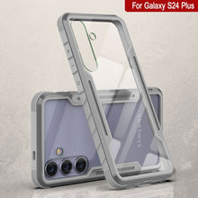 Load image into Gallery viewer, Punkcase S24+ Plus Coque de Protection Armure Stealth de qualité militaire avec couverture multicouche [Gris]
